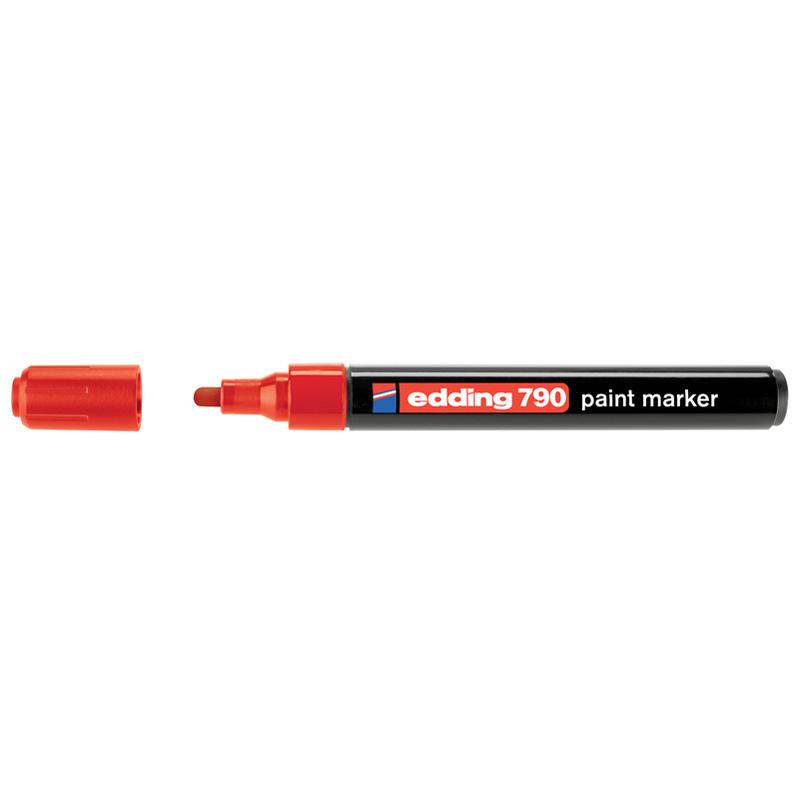 Маркер edding Paint e-790/02, 2-3 мм круглий червоний